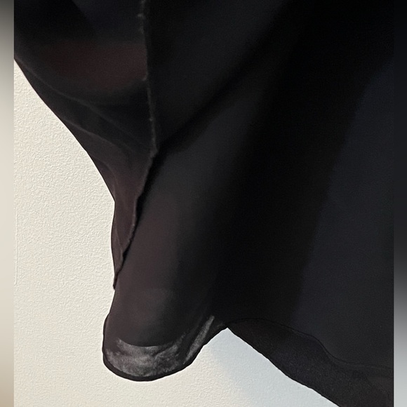 Wilfred | Little Black Racer Back Dress with Exposed Zipper - Size Small - Picture 9 of 14